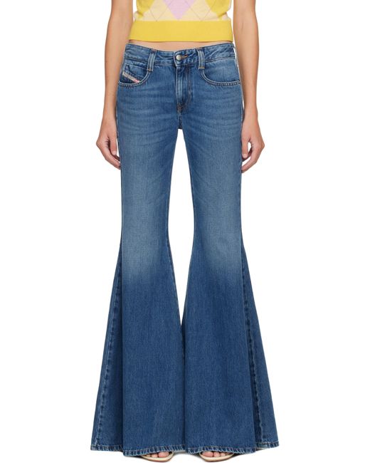 Jean Évasé 1970 Bleess Bleu DIESEL en coloris Blue