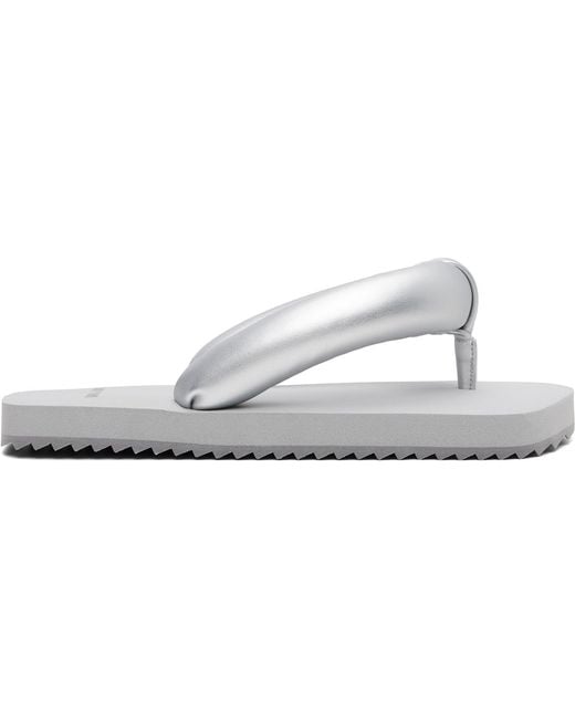 Yume Yume White Ssense Exclusive Suki Flip-Flops