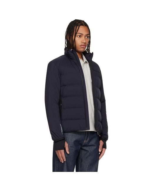 Moncler Blue Araripe Mid-Layer Down Jacket for men