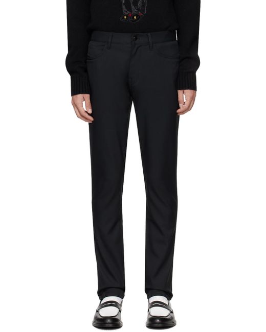 Polo Ralph Lauren Black Slim-fit Trousers for men
