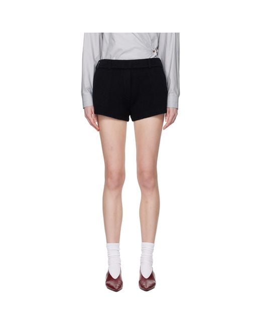 Lisa Yang Black Annora Shorts
