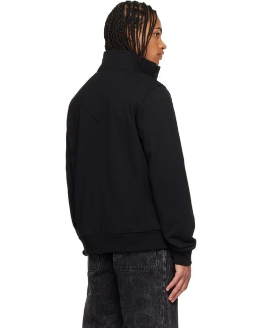 Canada Goose Black Hybridge Huron Full-Zip Down Jacket for men