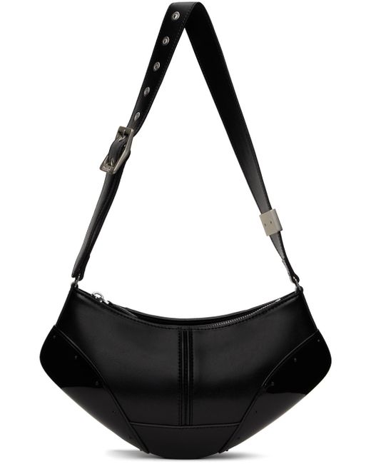 untitlab Black Briefs Sling Bag for men