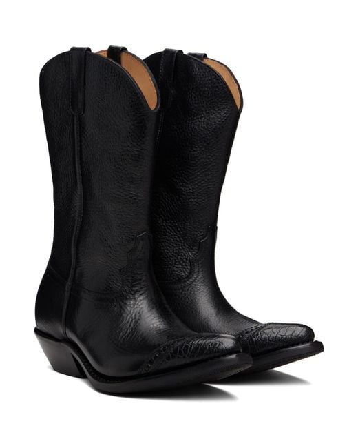 Our Legacy Black Consultant Boots