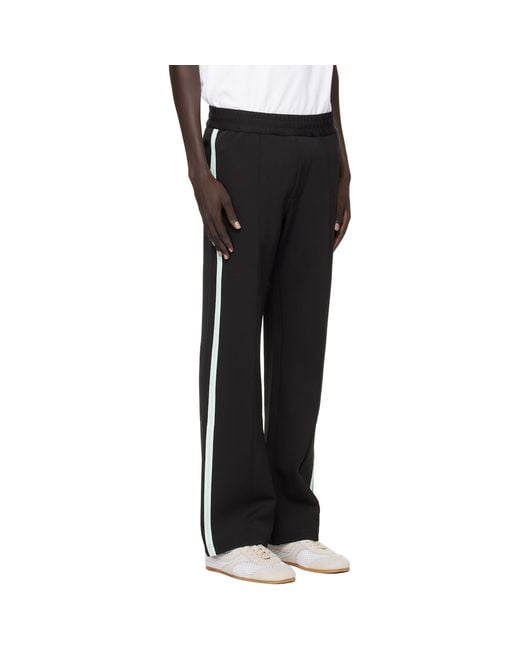 Casablanca Black Tech Nylon Trim Sweatpants for men