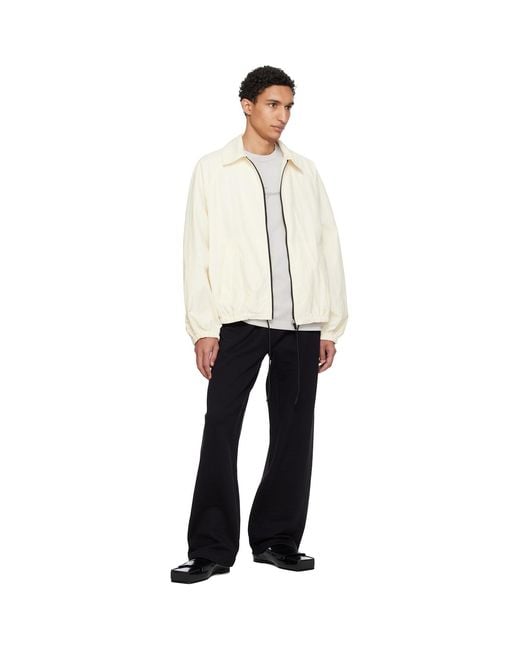 Jacquemus Black 'The Rond Carré' Sweatpants for men
