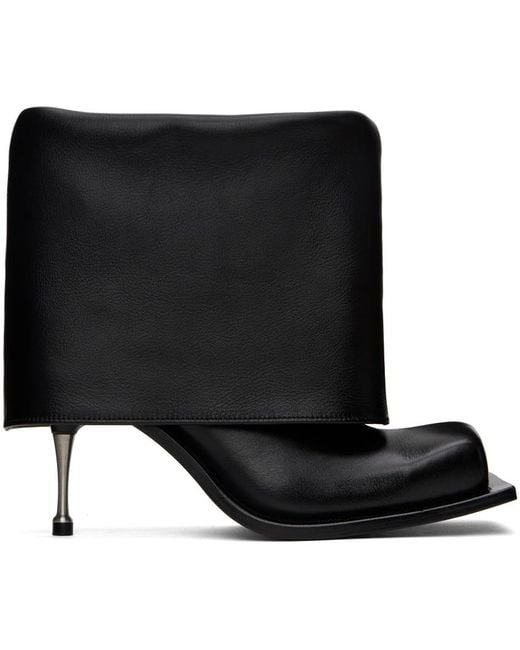 FIDAN NOVRUZOVA Black Iman Stiletto Heel Boots