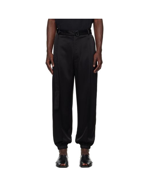 Peter Do Black Tomo Trousers for men