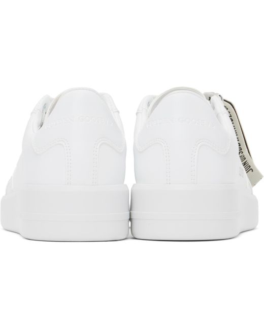メンズ Golden Goose Deluxe Brand ホワイト Purestar スニーカー Black
