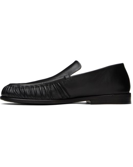 Marsèll ブラック Mocassino スリッポン Black