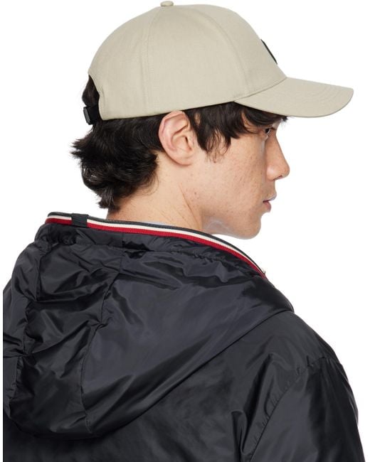 Moncler Blue Baseball Cap for men