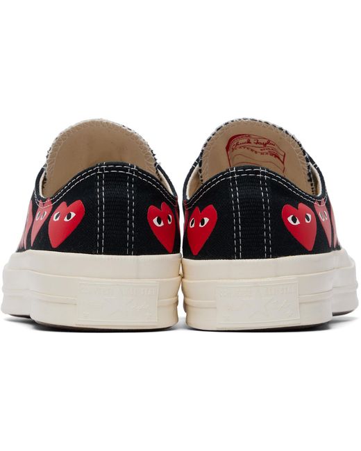 COMME DES GARÇONS PLAY Blue Converse Edition Chuck 70 Multi Heart Sneakers for men