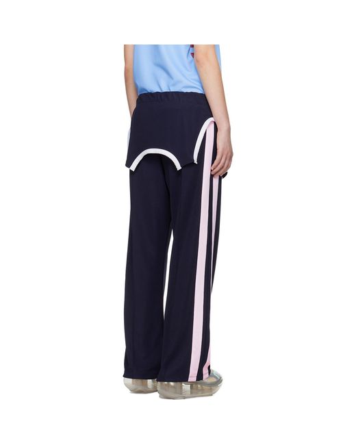 Im Sorry by Petra Collins Blue Ssense Exclusive Jennyfax Edition Layered Track Pants