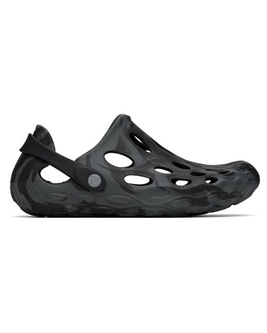 Merrell Black & Gray Hydro Moc Sandals for men