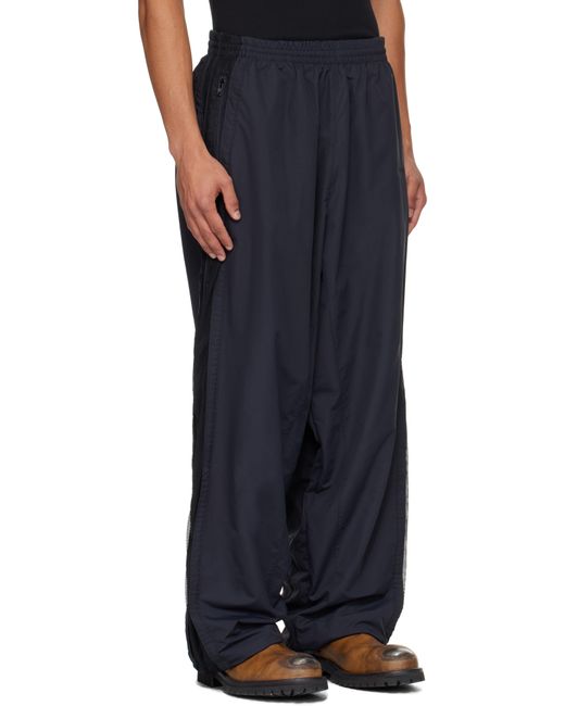 Vetements Blue Mesh Panel Track Pants for men