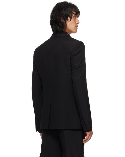 Veston ajusté noir Givenchy pour homme en coloris Black