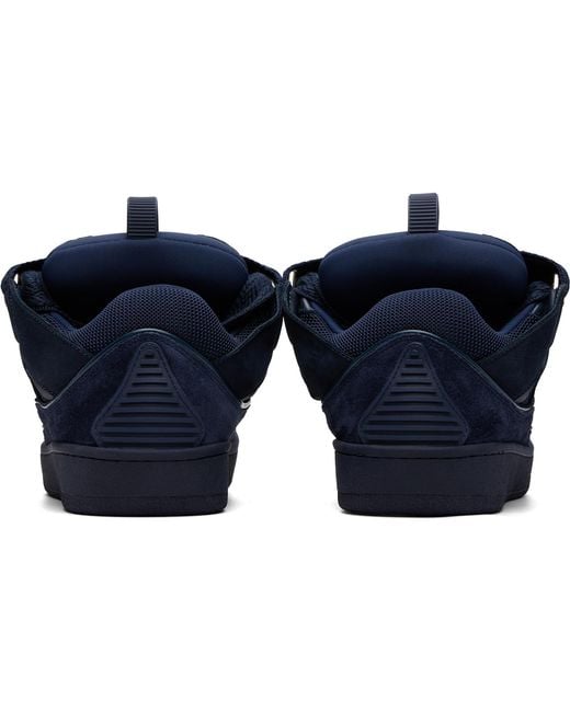 Lanvin Blue Curb Sneakers