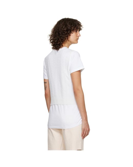 Rag & Bone White Kyle Vest