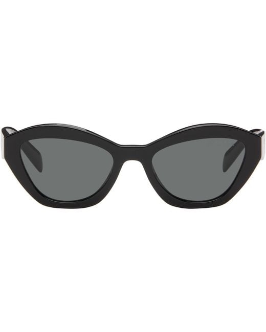 Prada Gray 'Prada Logo' Sunglasses