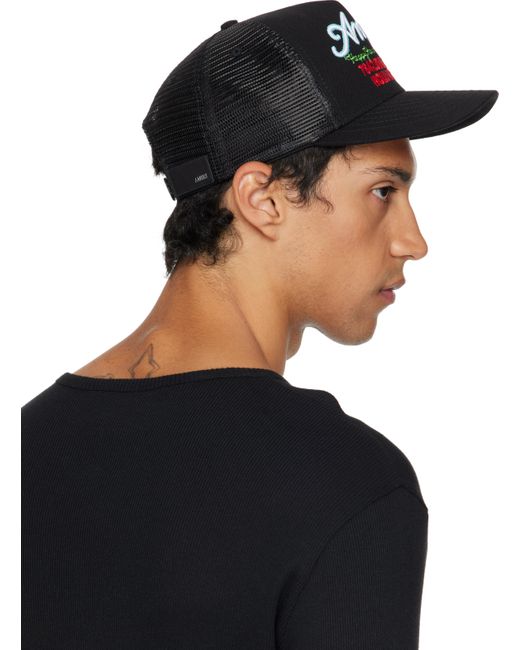 Casquette De Camionneur Noire À Logo Neon Lights Amiri pour homme en coloris Black