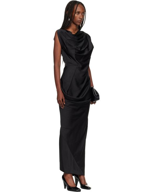 Vivienne Westwood Black Fond Maxi Dress