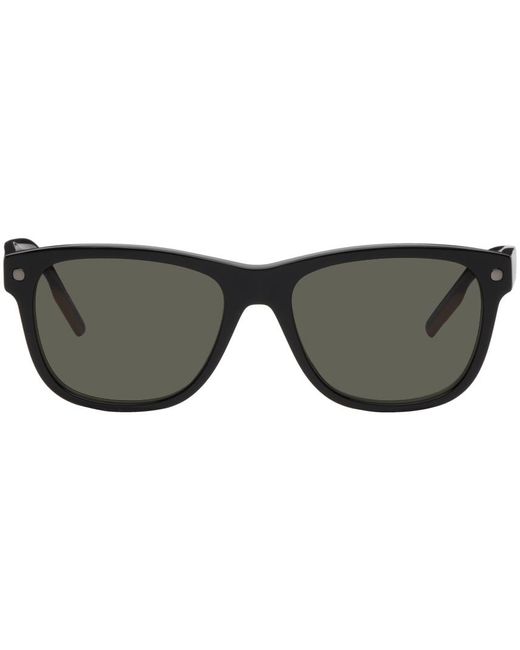 Zegna Black Vintage Sunglasses for men