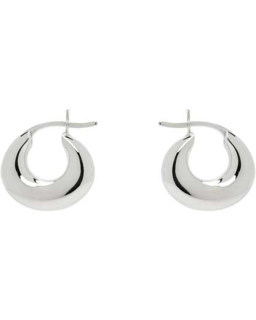 Sophie Buhai Black Petite Discus Hoop Earrings