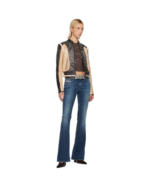 DIESEL Blue Bootcut 1969 D-Ebbey Jeans