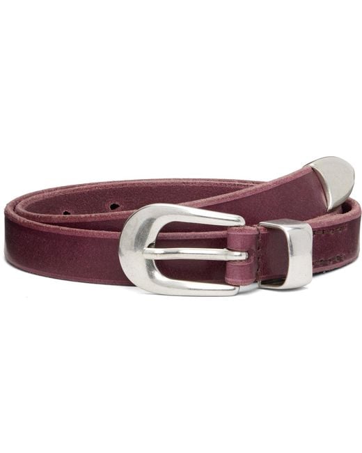 Our Legacy Black 2 Cm Belt for men