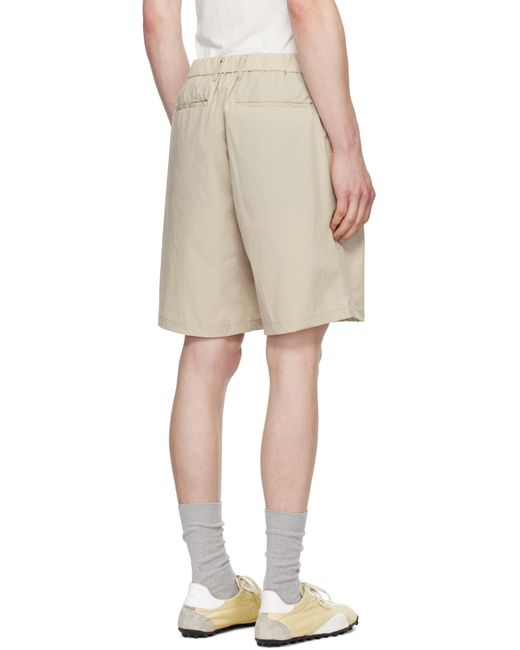 Norse Projects Natural Benn Travel Light Shorts for men