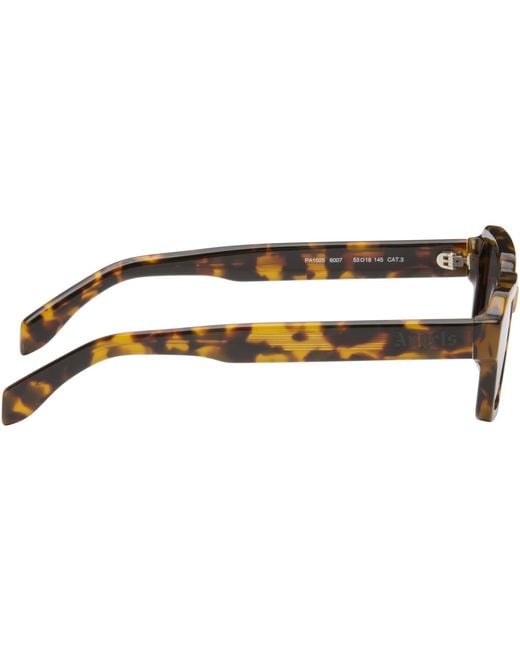 Palm Angels Gray Homer Sunglasses for men