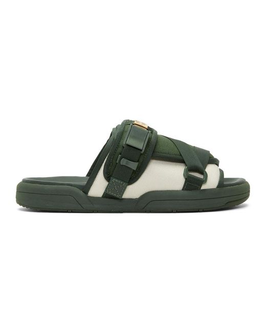 Visvim Green Christo 2-tone Sandals for Men | Lyst