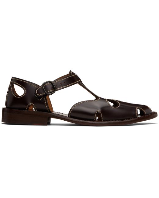 Hereu Black Floreta Sandals for men