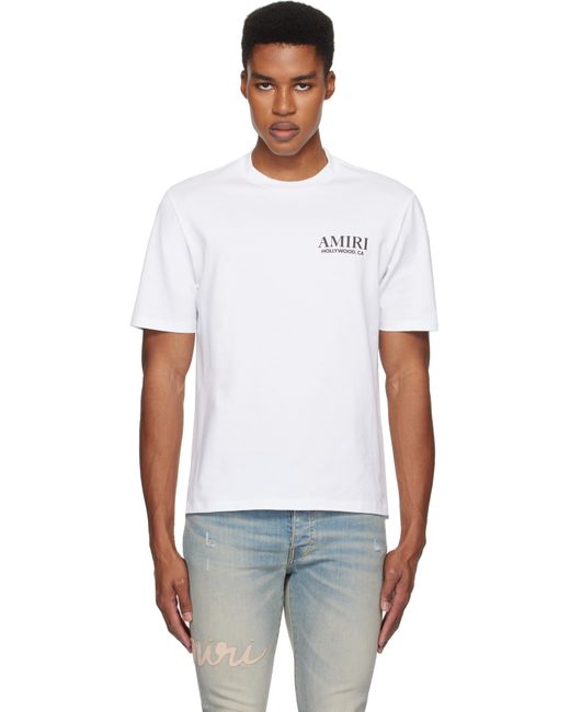 Amiri White Bones Stacked T-Shirt for men