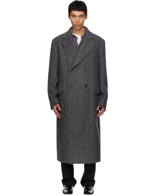 mfpen Black Conference Coat for men