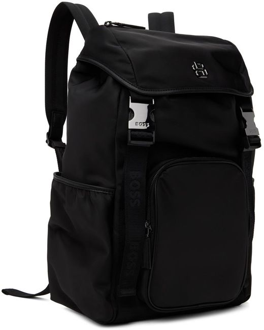 Boss Black Double Monogram Backpack for men