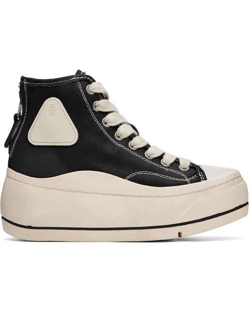 R13 Blue Kurt High Top Sneakers