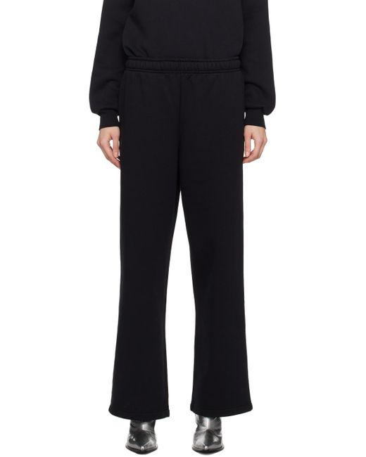 Acne Black Drawstring Sweatpants