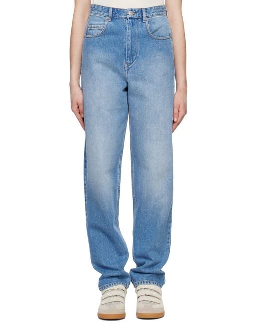 Isabel Marant Blue Corsy Jeans