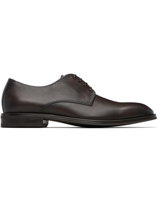 Boss Black Stitching-Detail Derbys for men
