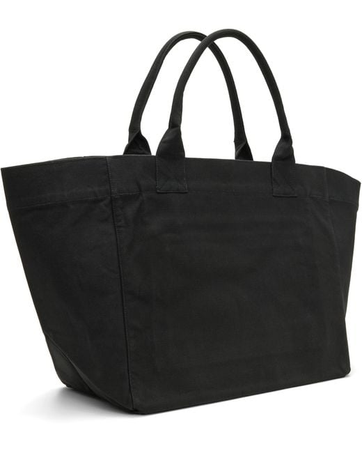 Ganni Black Puppy Xxl Tote
