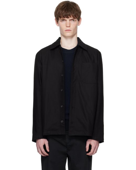 A.P.C. Black Jeffray Jacket for men