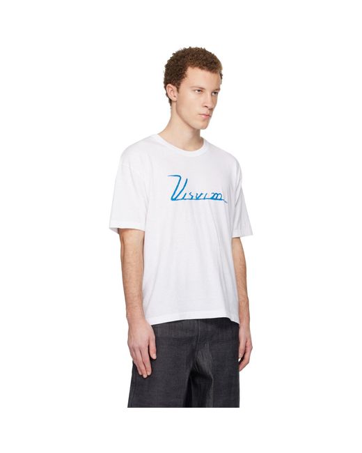 Visvim White Jumbo S/S T-Shirt for men