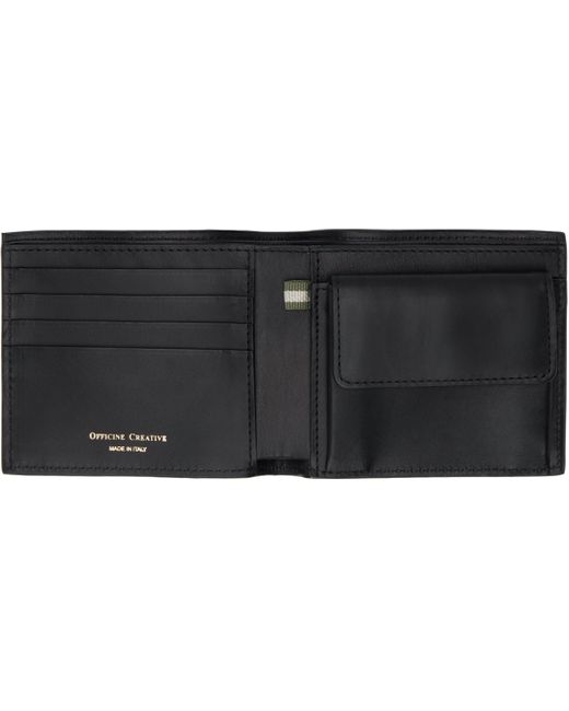 メンズ Officine Creative ブラック Boudin 02 財布 Black