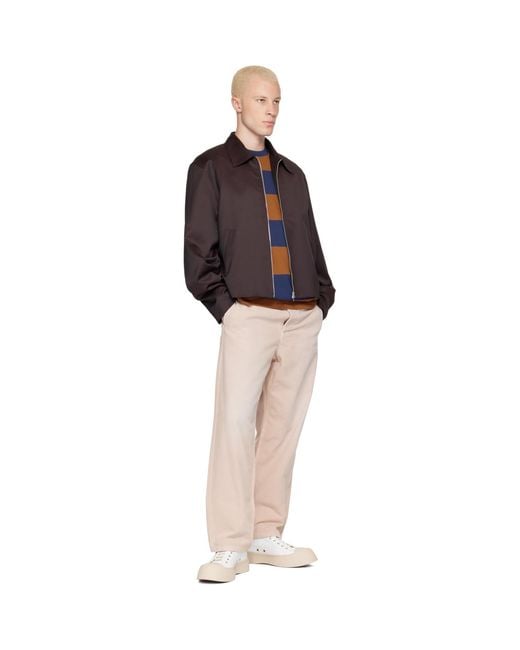Marni White Nappa Leather Pablo Sneakers for men