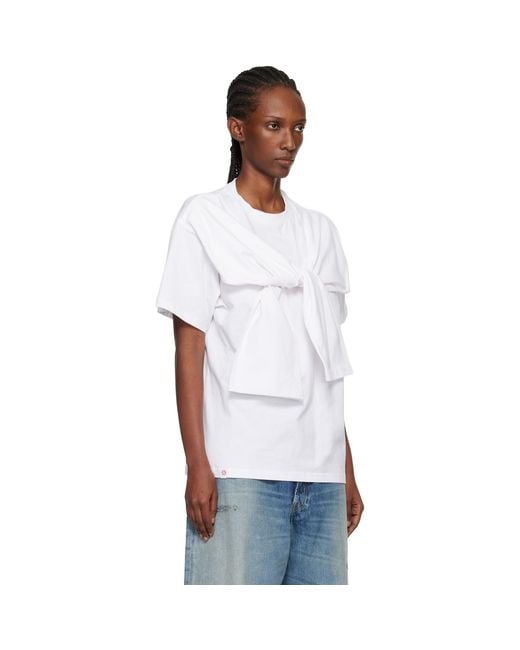 Charles Jeffrey White Hold Me T-Shirt