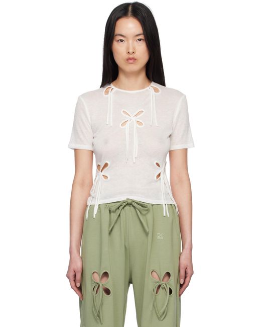JKim ホワイト Petal トップス White