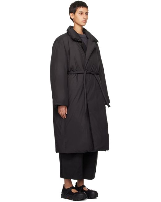 Amomento Black Belted Down Coat
