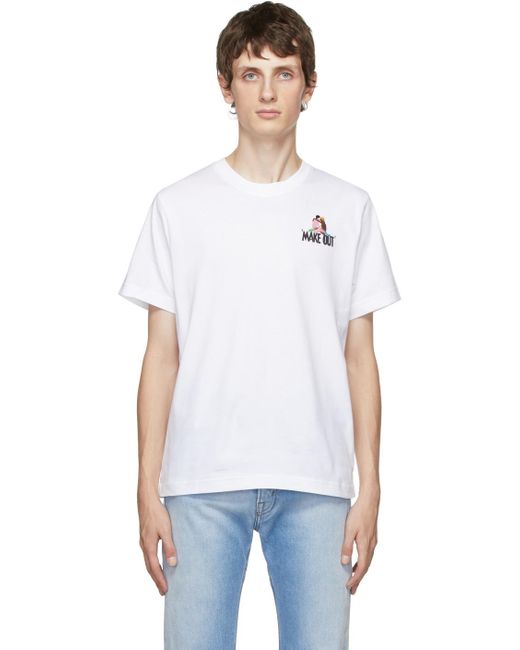 Carne Bollente White Lust In Desire T-shirt for men