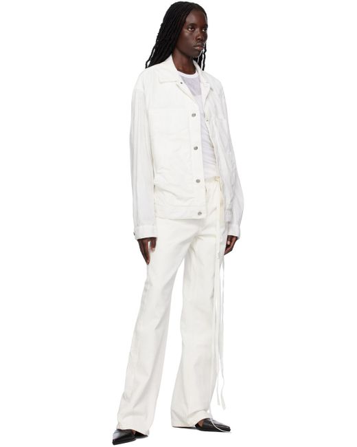 Ann Demeulemeester Multicolor White Claire Jeans
